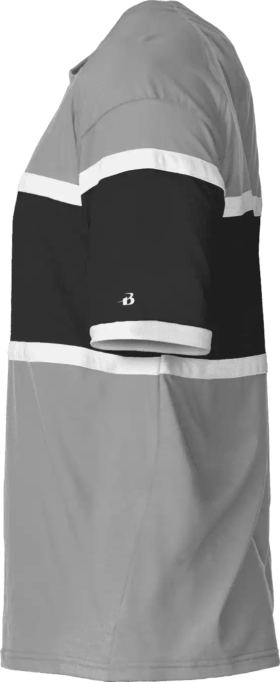 Badger Sport 4980 United Tee - Oxford Black White