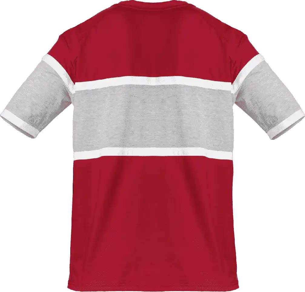 Badger Sport 4980 United Tee - Red Oxford White