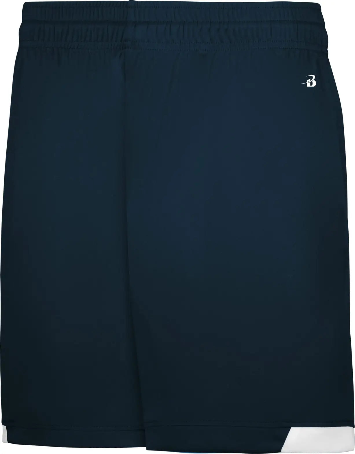 Badger Sport 710100 on the Rise Shorts - Navy White