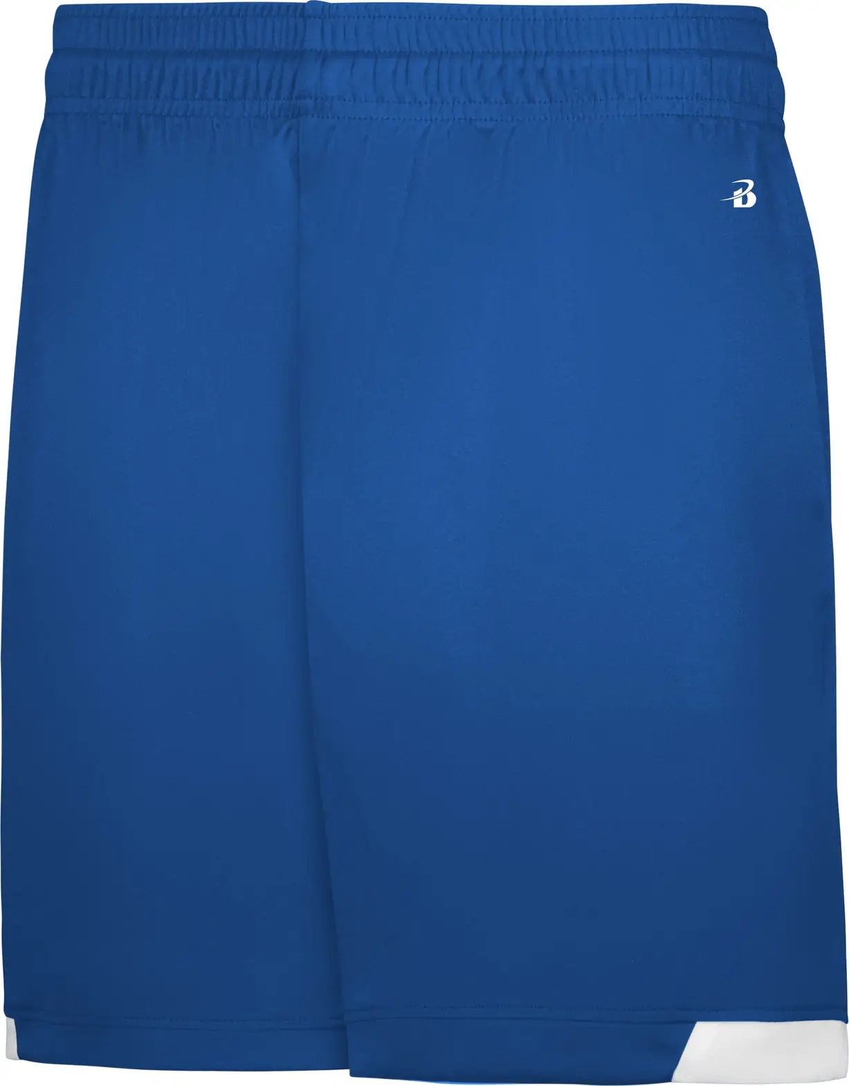 Badger Sport 710100 on the Rise Shorts - Royal White