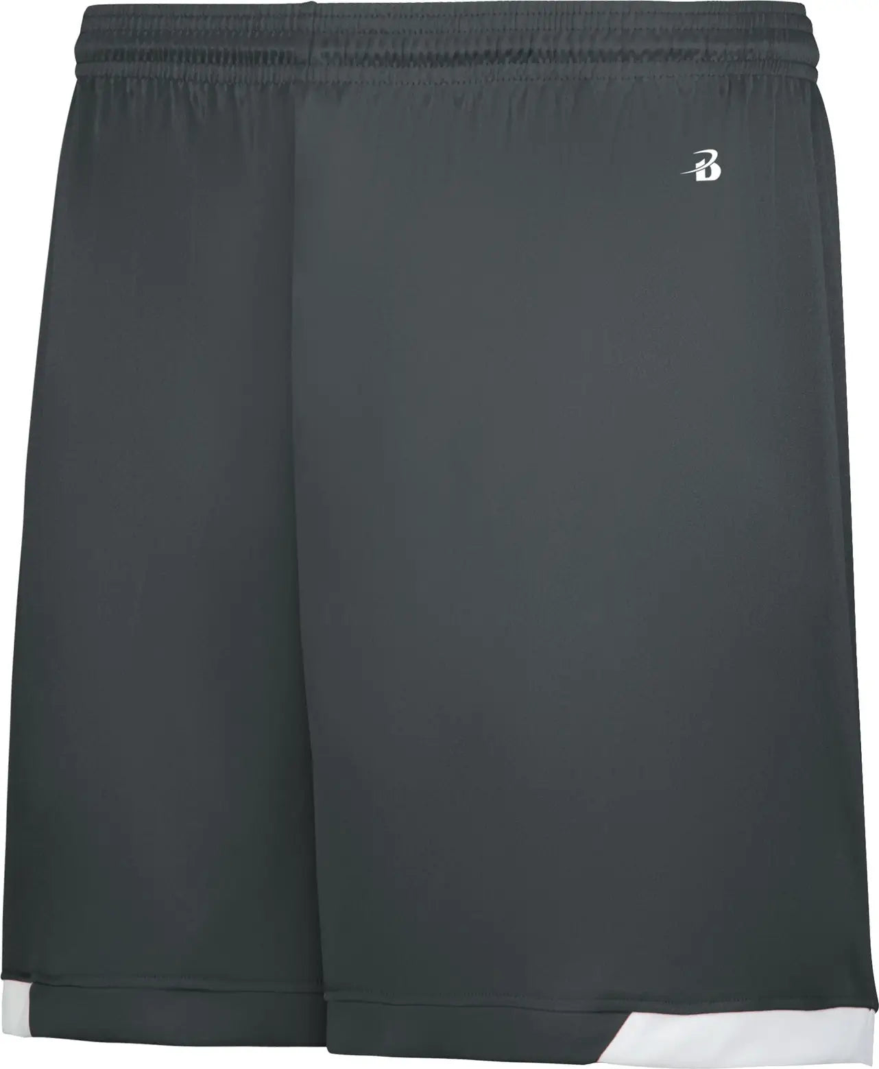 Badger Sport 710200 Ladies on the Rise Shorts - Graphite White