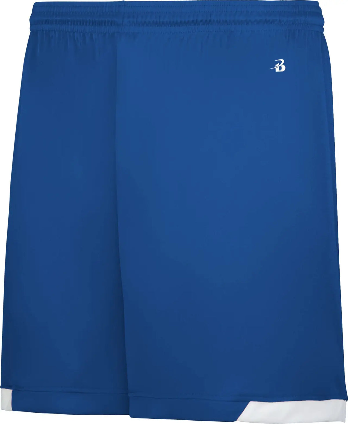 Badger Sport 710200 Ladies on the Rise Shorts - Royal White - s