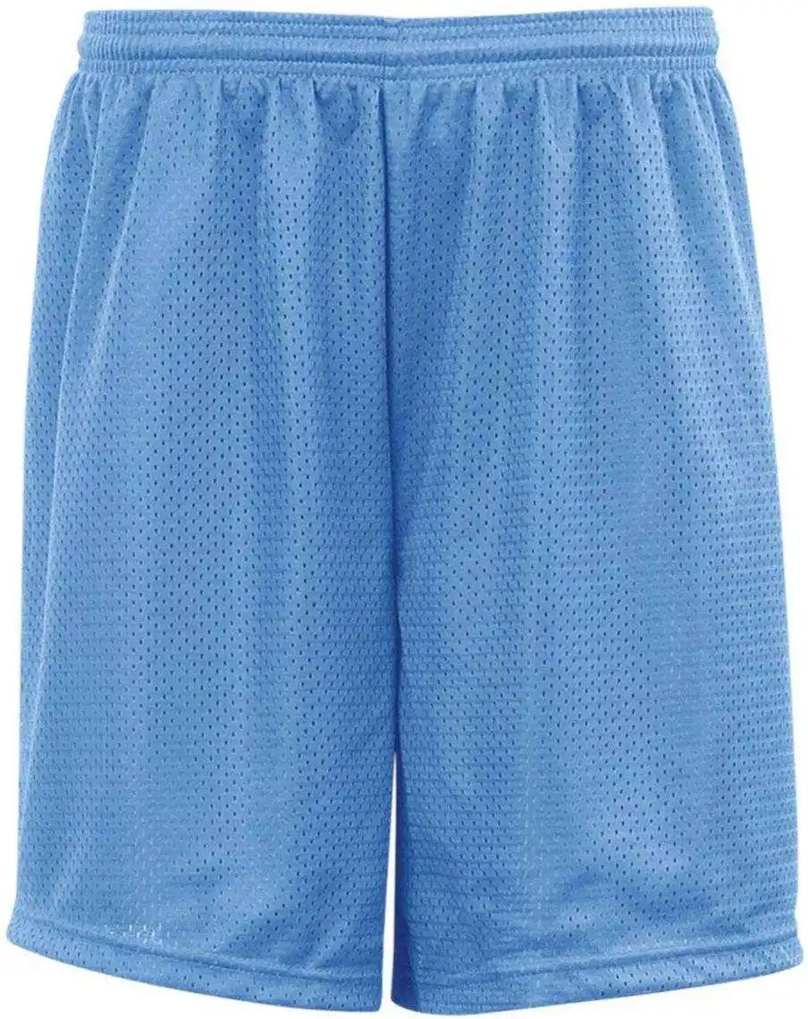 Badger Sport 7209 9’’ Mesh Tricot Short - Columbia Blue