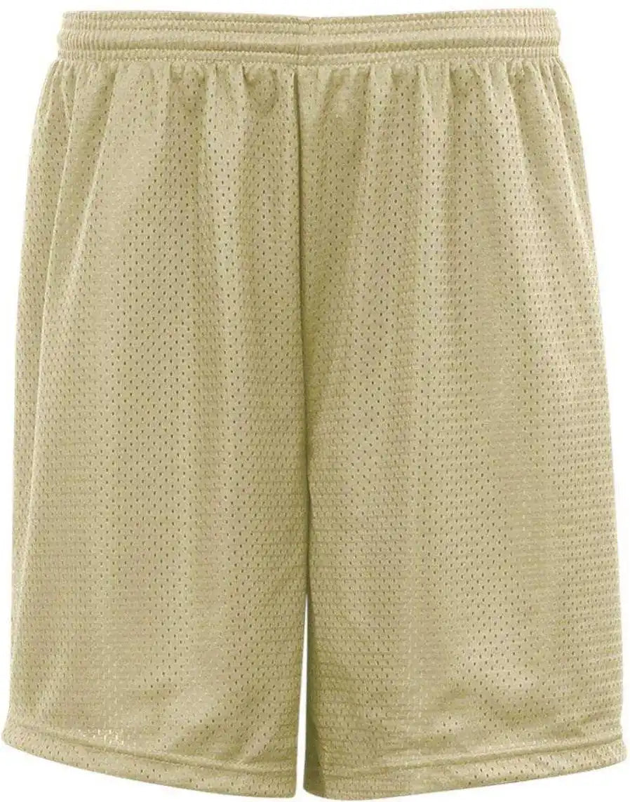 Badger Sport 7209 9’’ Mesh Tricot Short - Vegas Gold