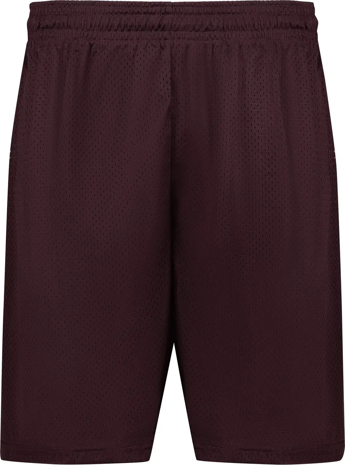Badger Sport 7209 Mesh/tricot Short - Maroon - Adult s