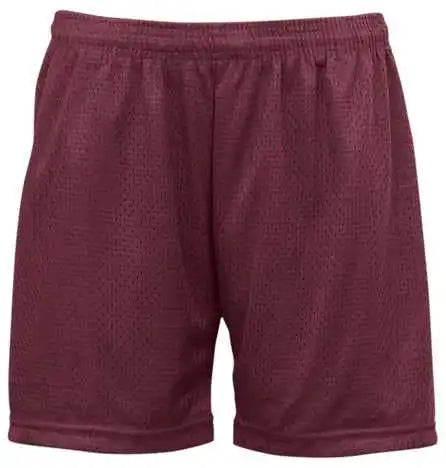 Badger Sport 7216 Ladies Mesh/tricot Short - Cardinal
