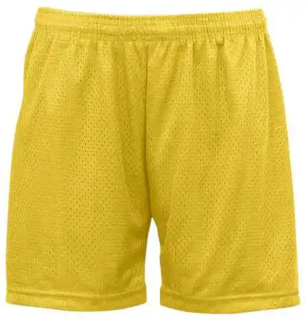 Badger Sport 7216 Ladies Mesh/tricot Short - Gold