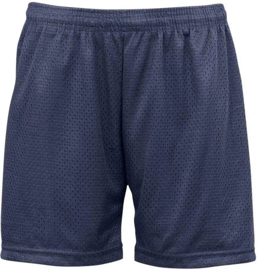 Badger Sport 7216 Ladies Mesh/tricot Short Navy