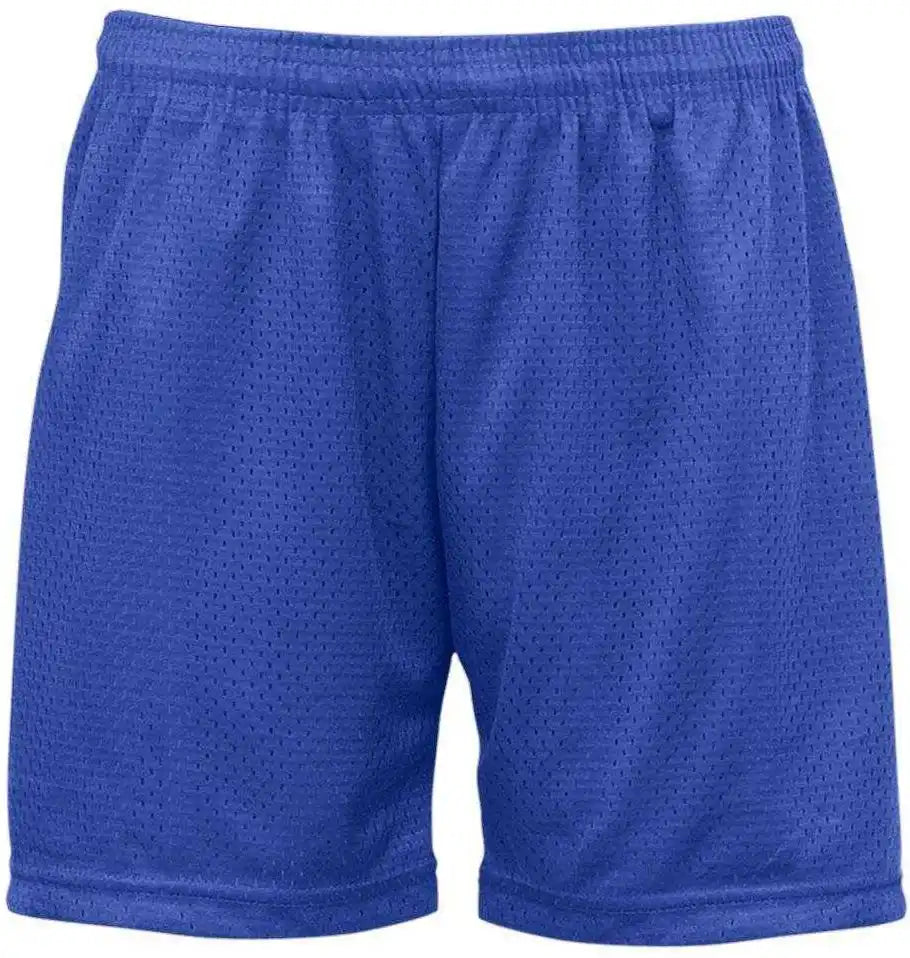 Badger Sport 7216 Ladies Mesh/tricot Short Royal
