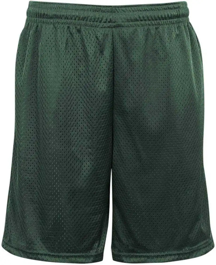 Badger Sport 7219 Pocketed Mesh Short - Forest
