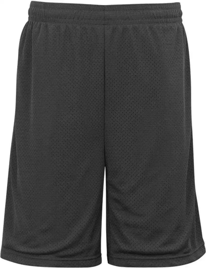 Badger Sport 7219 Pocketed Mesh Short - Graphite