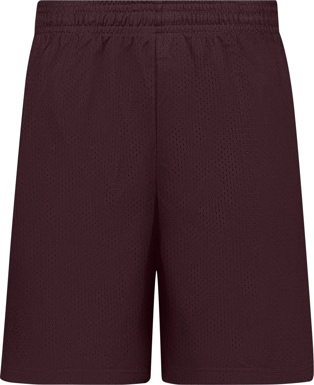 Badger Sport 7219 Pocketed Mesh Short - Maroon - Adult s