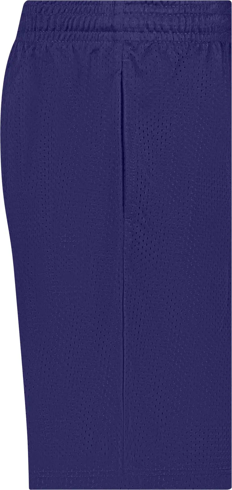 Badger Sport 7219 Pocketed Mesh Short - Purple