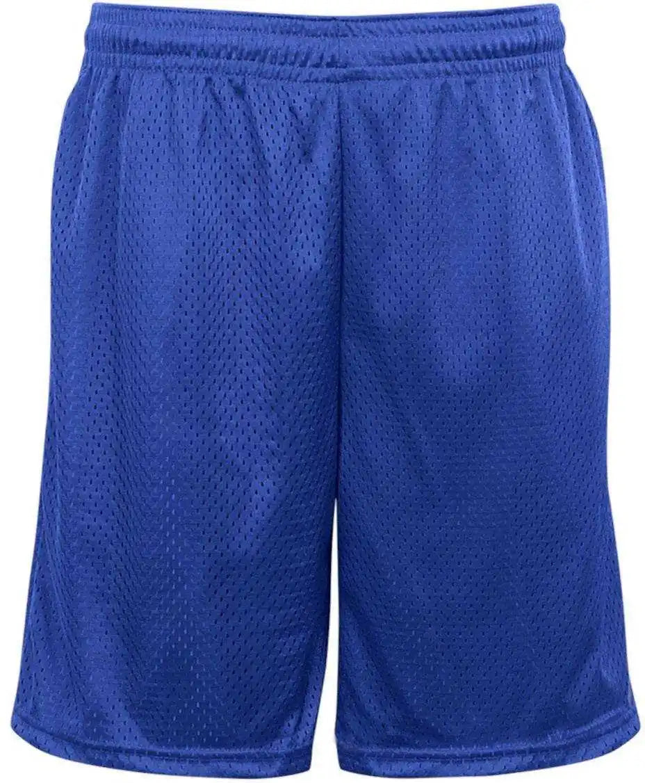 Badger Sport 7219 Pocketed Mesh Short - Royal