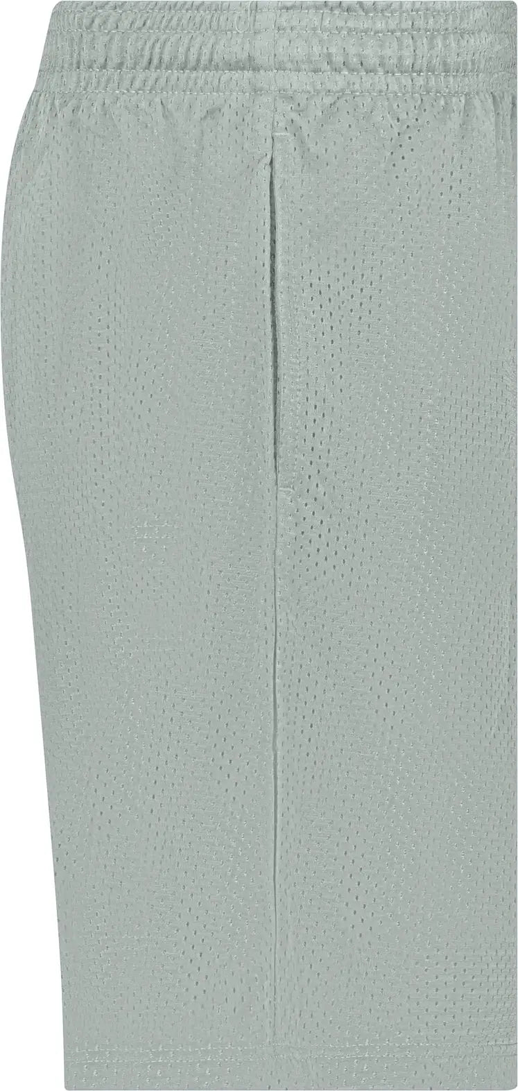 Badger Sport 7219 Pocketed Mesh Short - Silver