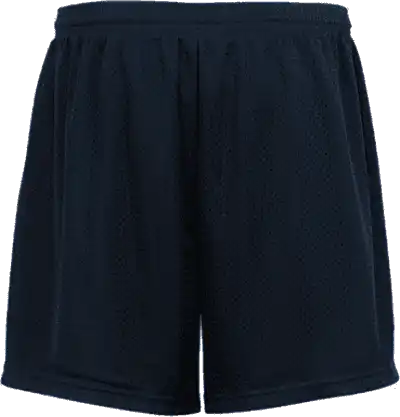 Badger Sport 722500 Mesh Tricot 5’’ Short Navy