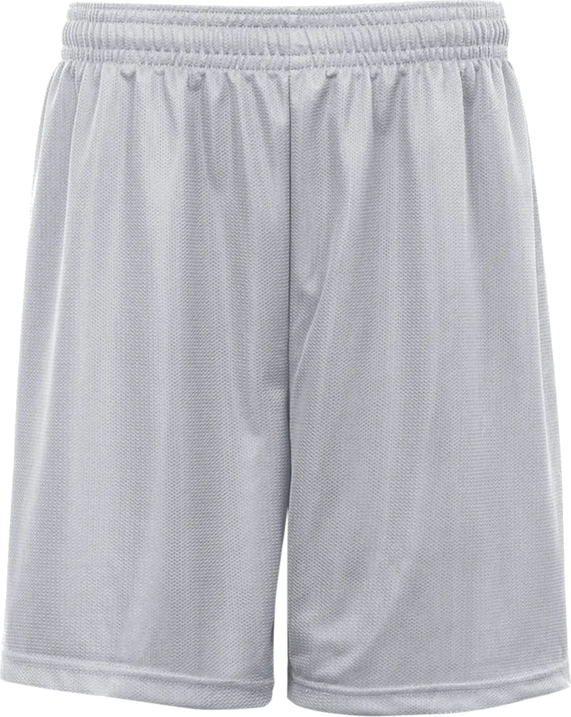 Badger Sport 7237 Mini Mesh Short - Silver - Adult s