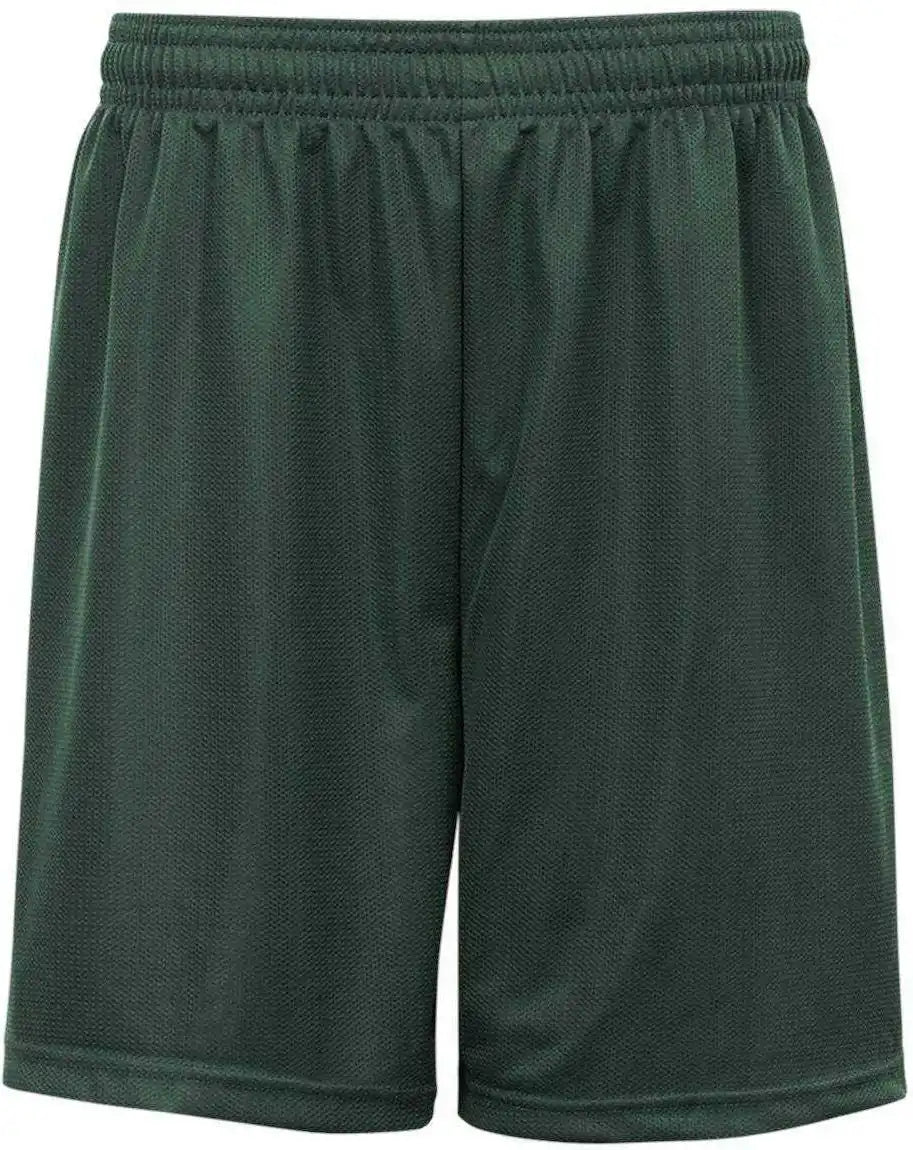 Badger Sport 7239 9’’ Mini Mesh Short - Forest