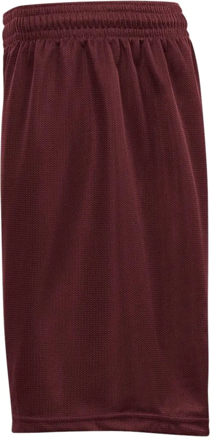 Badger Sport 7239 Mini Mesh Short - Maroon