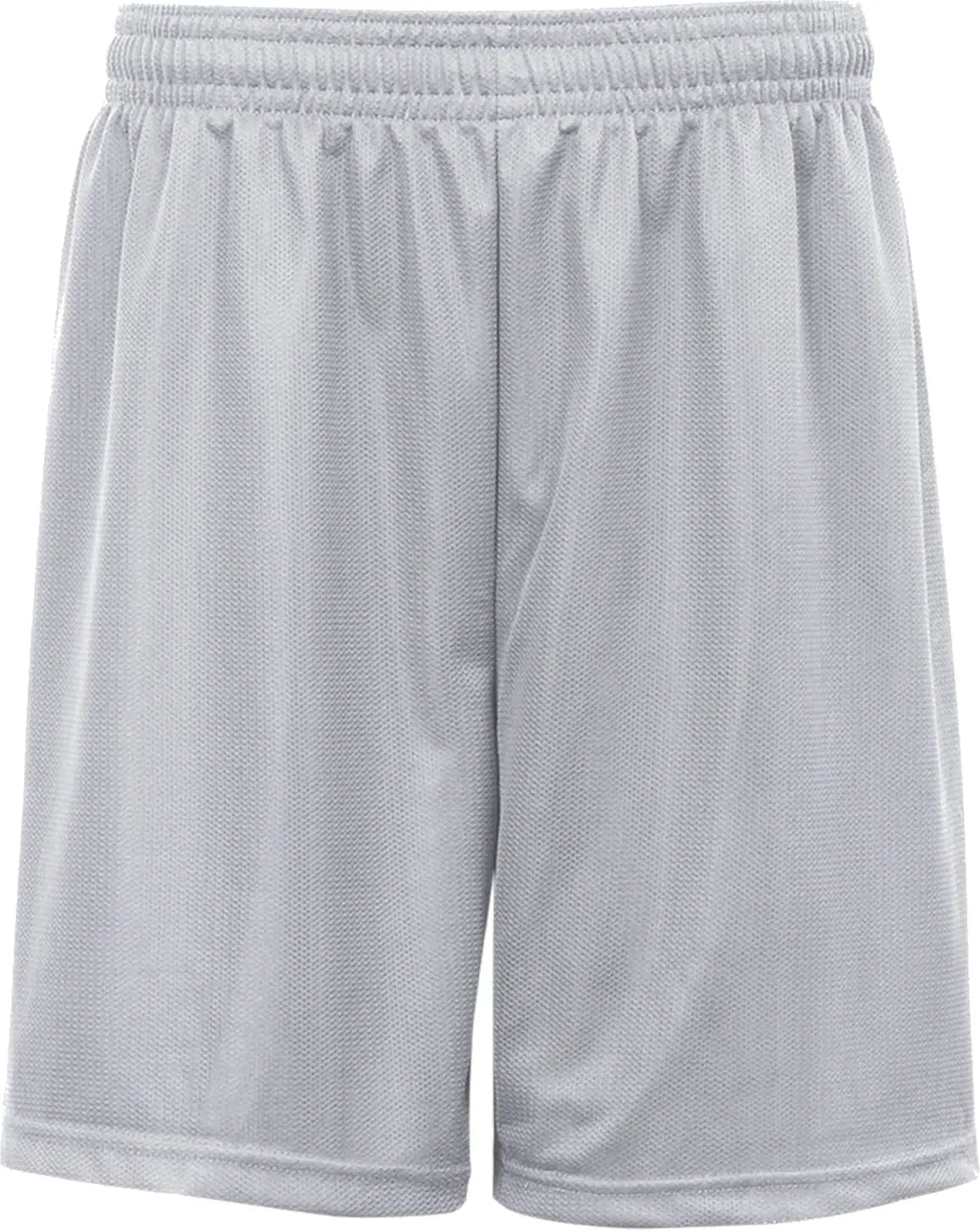 Badger Sport 7239 Mini Mesh Short - Silver - Adult s