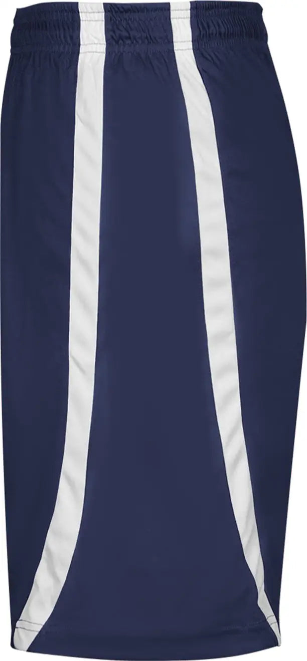 Badger Sport 7244 B-slam Rev. Short - Navy White