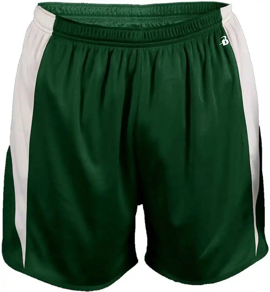 Badger Sport 7273 Stride Short - Forest White