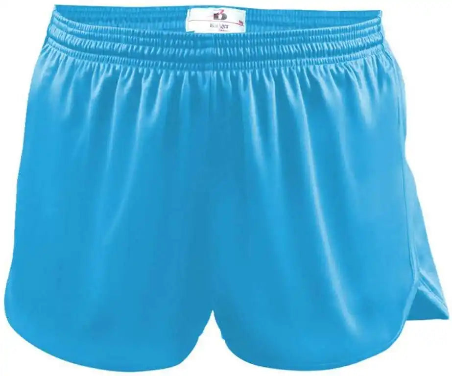 Badger Sport 7278 b Core Ladies Track Short Columbia Blue