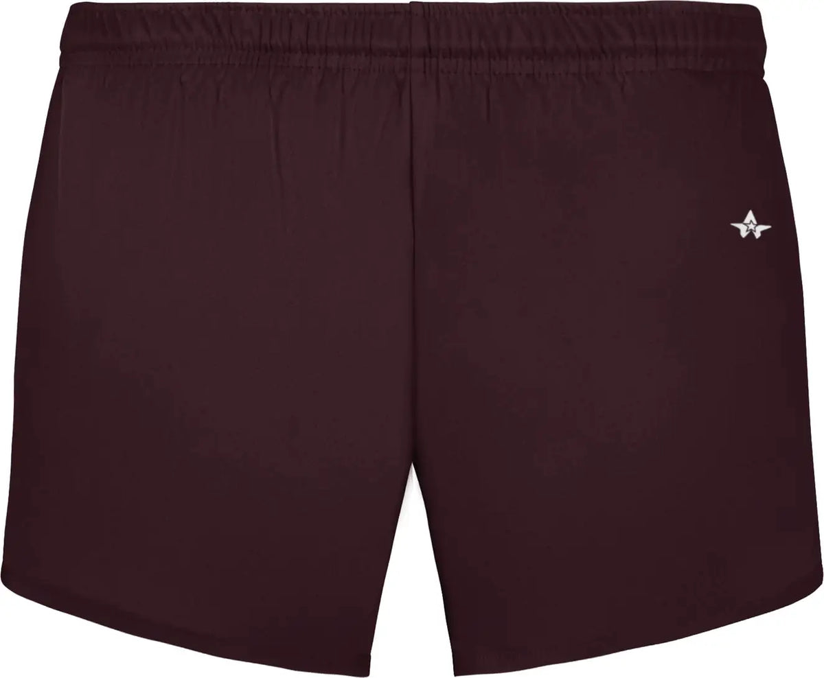 Badger Sport 7278 B-core Ladies Track Short - Maroon
