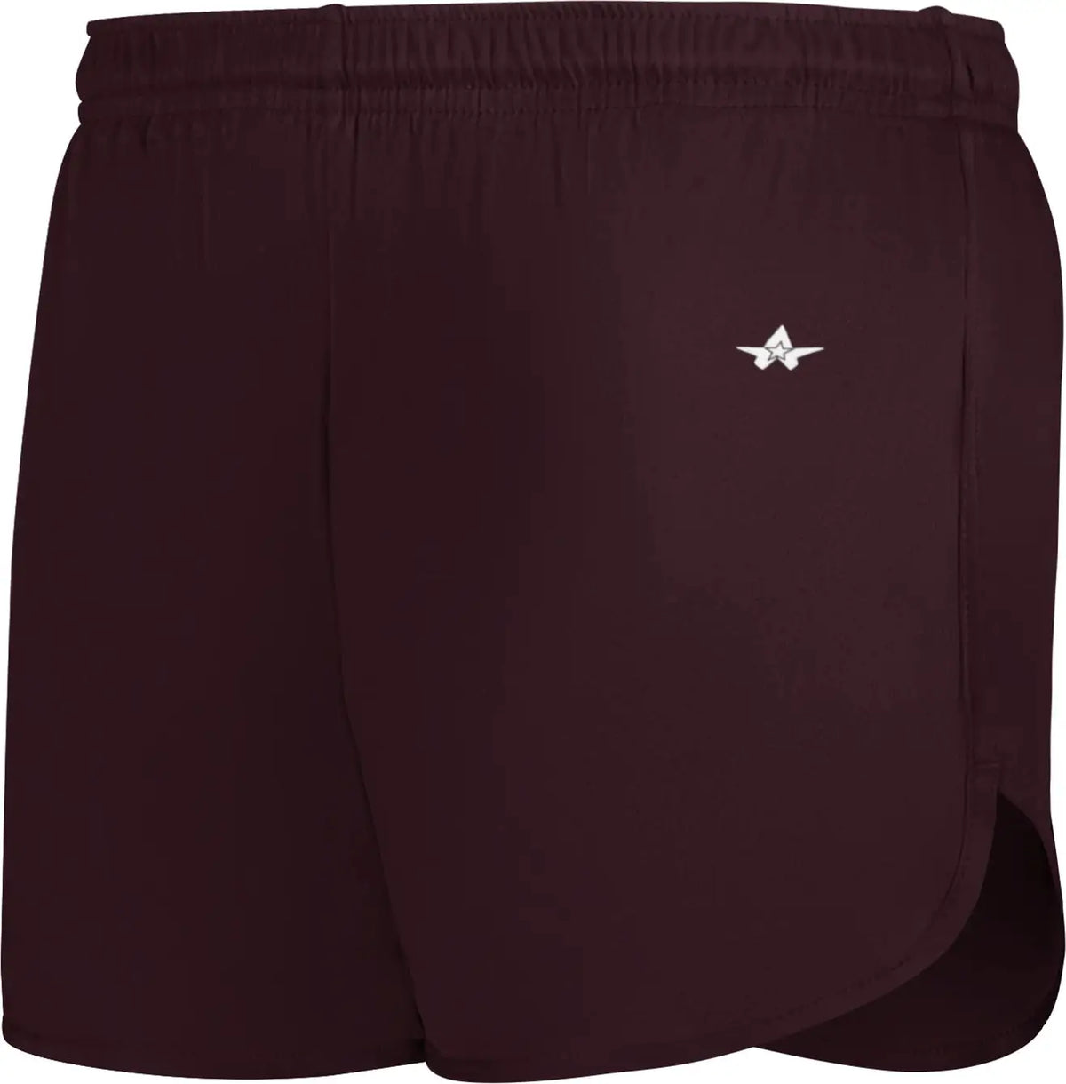 Badger Sport 7278 B-core Ladies Track Short - Maroon - Xs