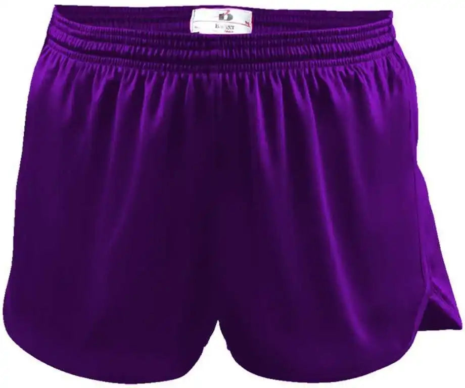 Badger Sport 7278 B-core Ladies Track Short - Purple