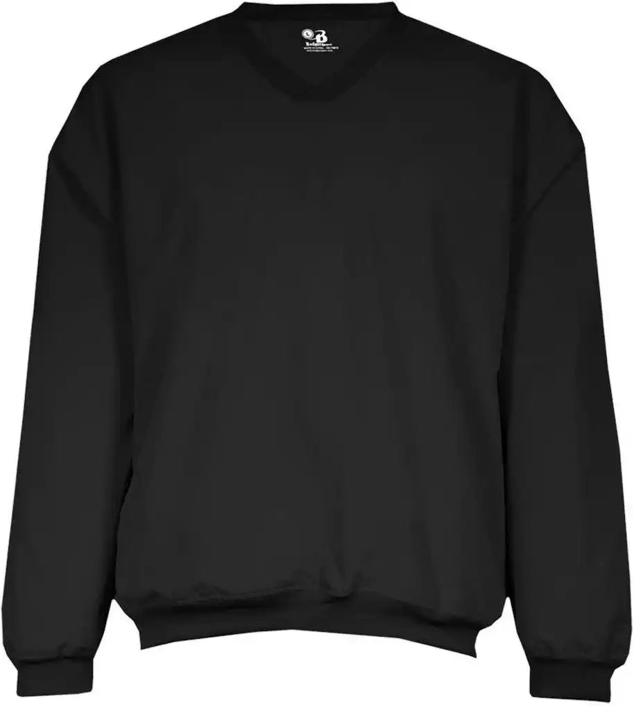 Badger Sport 7618 Microfiber Windshirt - Black