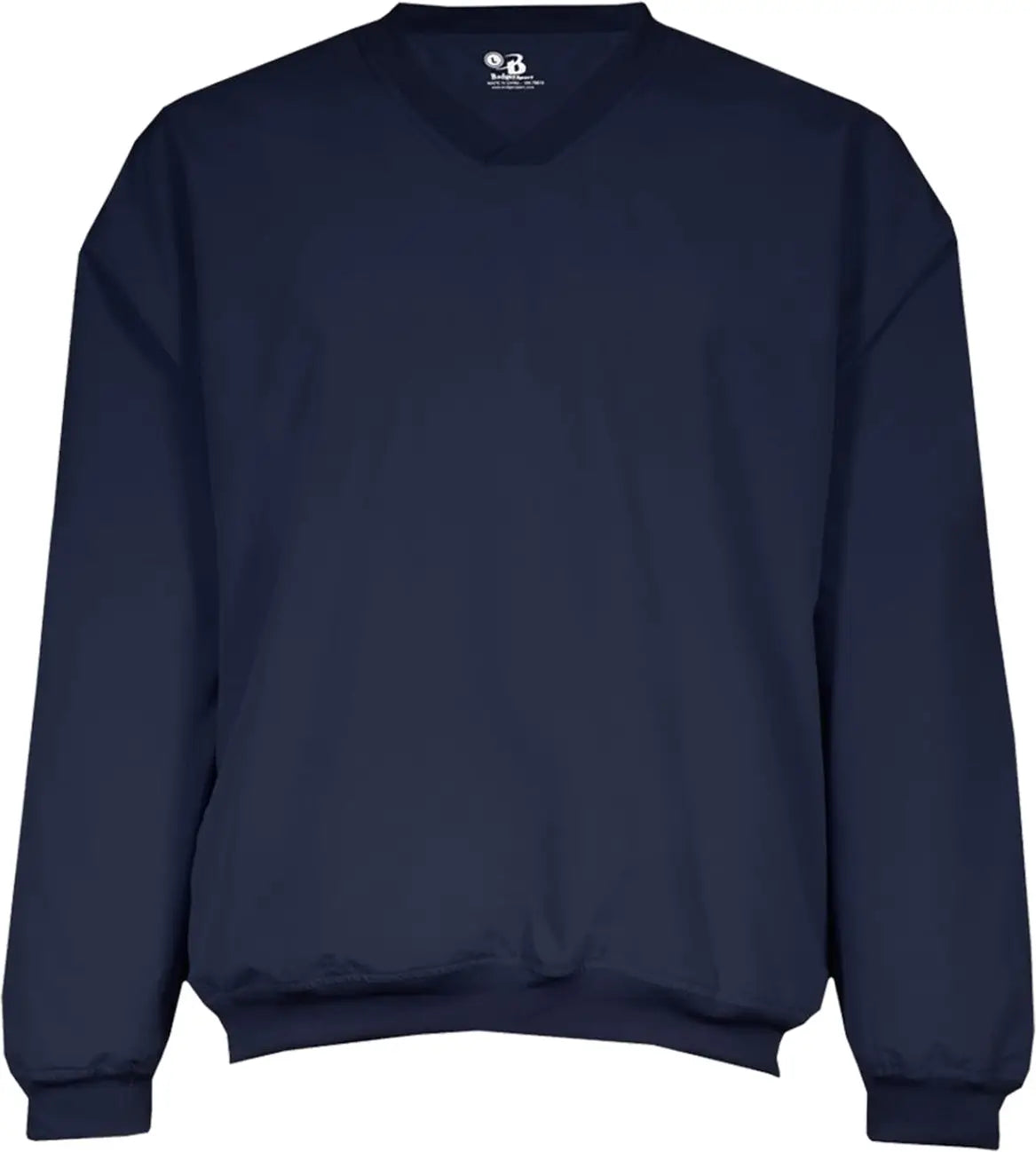 Badger Sport 761800 Microfiber Windshirt - Navy - Adult Xs