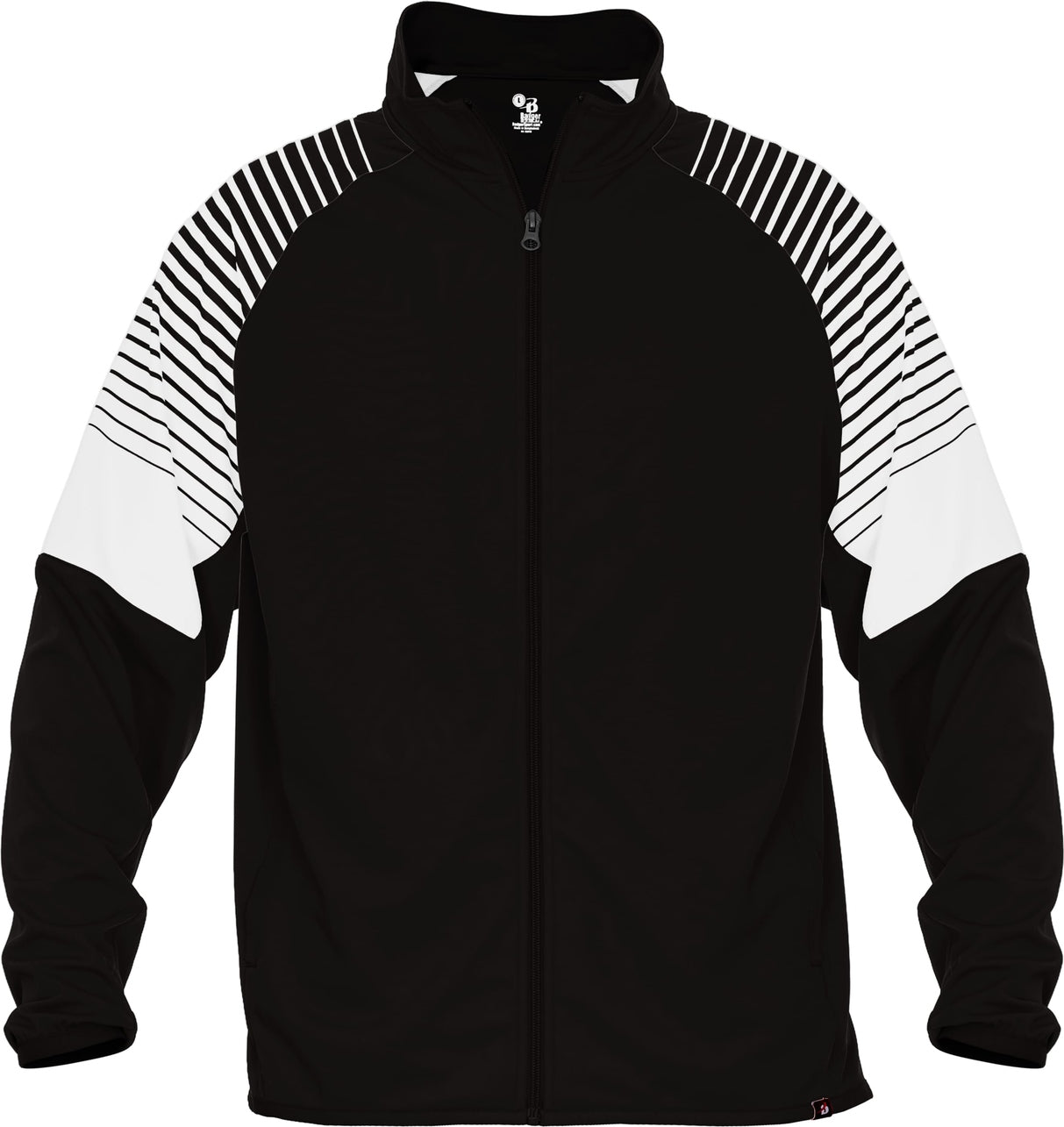 Badger Sport 7720 Lineup Outer Core Jacket - Black - Adult Xs
