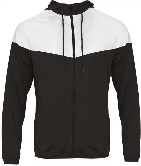 Badger Sport 772200 Sprint Outer-core Jacket - Black White