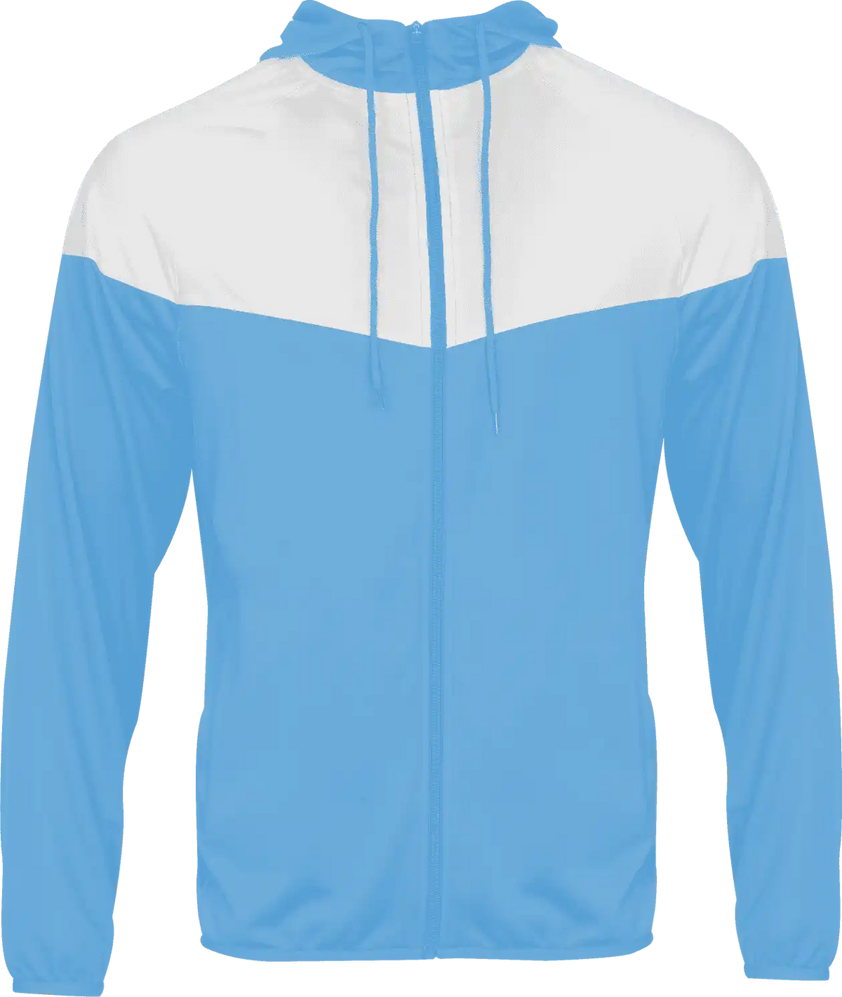 Badger Sport 772200 Sprint Outer-core Jacket - Columbia Blue White