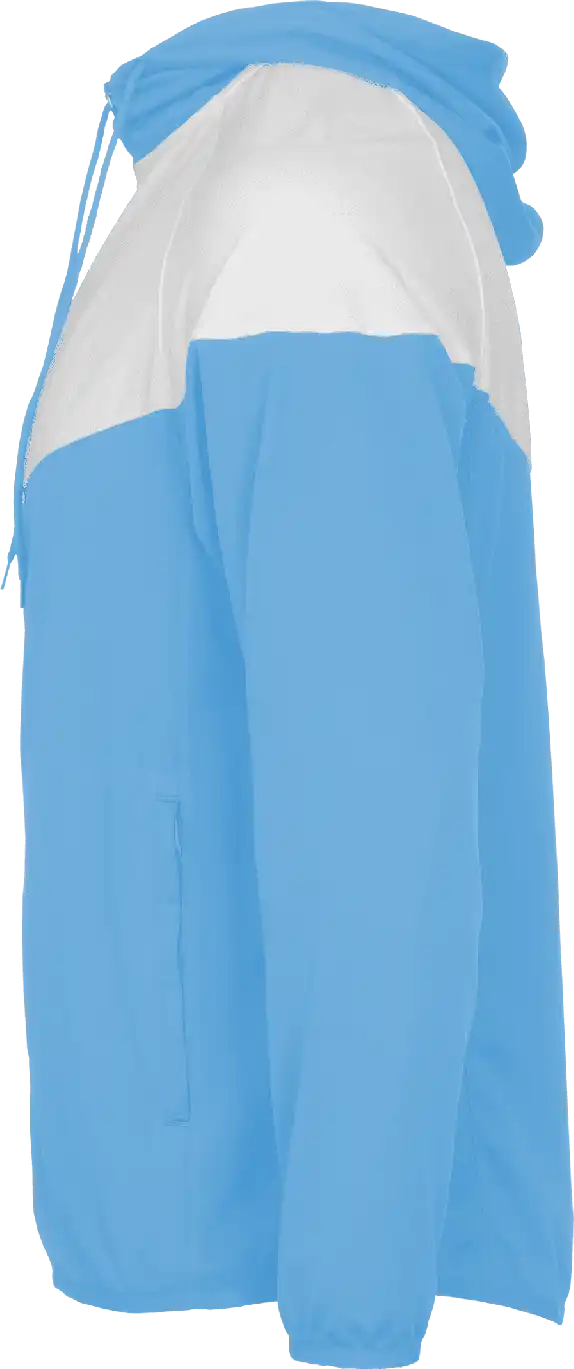 Badger Sport 772200 Sprint Outer-core Jacket - Columbia Blue White