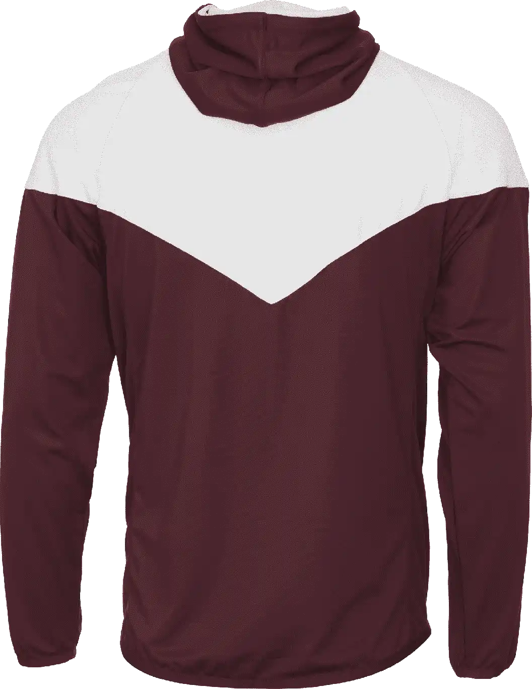Badger Sport 772200 Sprint Outer Core Jacket Maroon White
