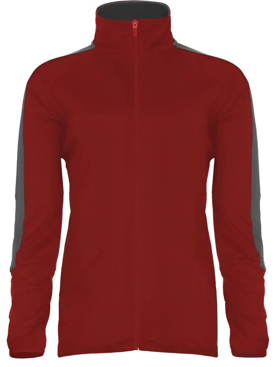 Badger Sport 792100 Blitz Outer-core Women’s Jacket - Red Graphite