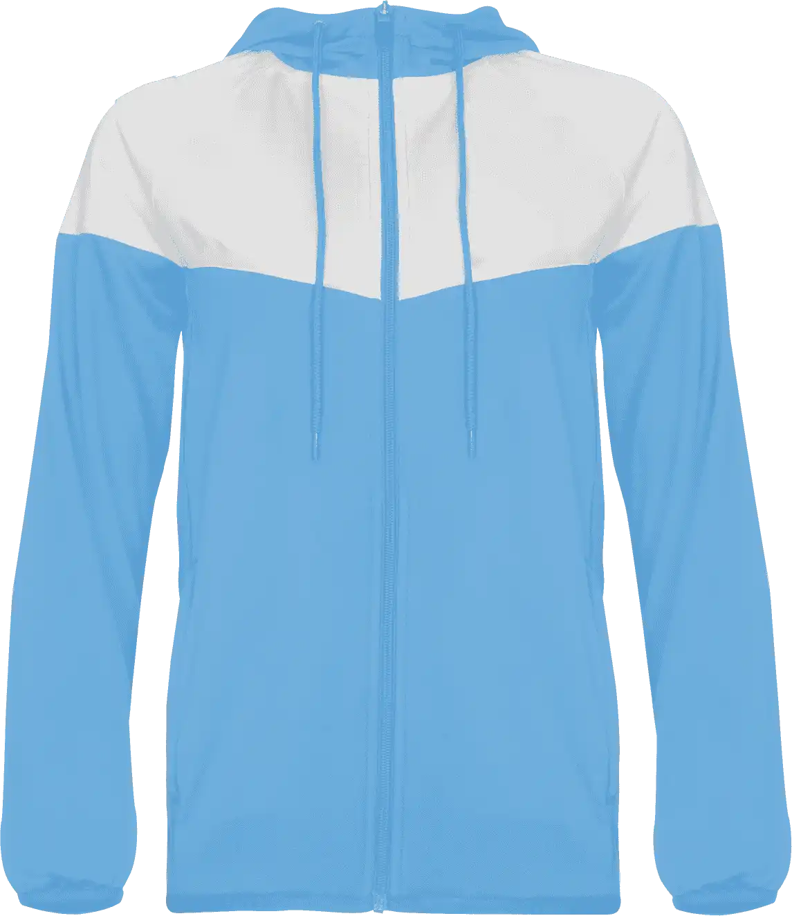Badger Sport 792200 Sprint Outer-core Women’s Jacket - Columbia Blue White