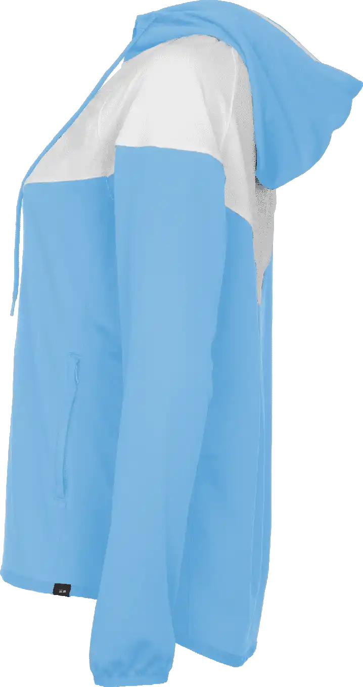 Badger Sport 792200 Sprint Outer-core Women’s Jacket - Columbia Blue White