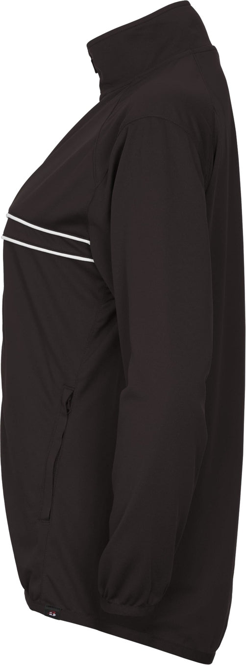 Badger Sport 7923 Wired Outer Core Womens Jacket - Black White