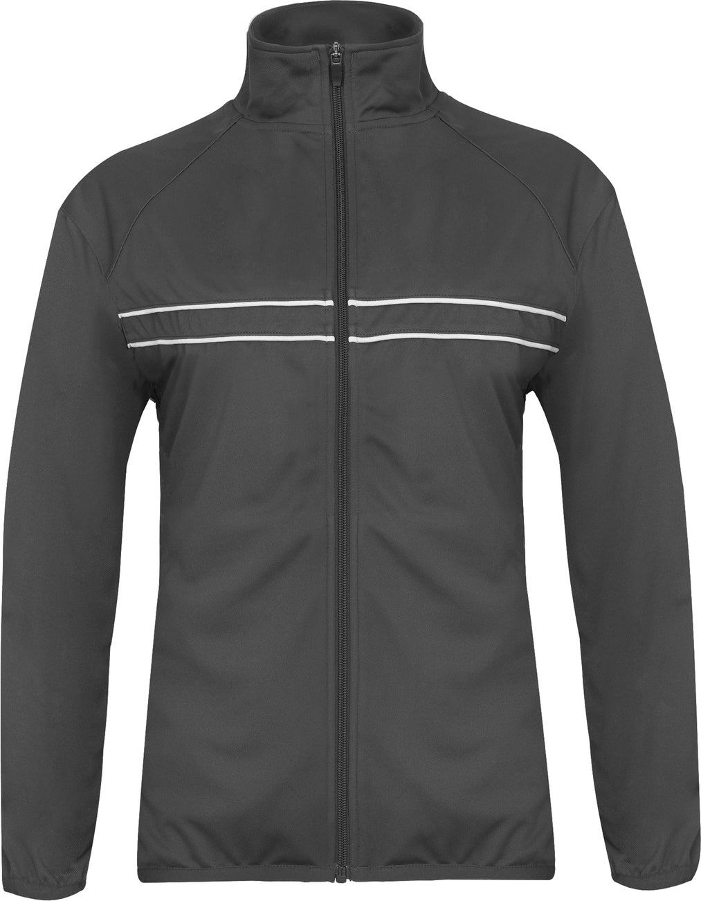 Badger Sport 7923 Wired Outer Core Womens Jacket - Graphite White - Dark Gray / Ladies Xs