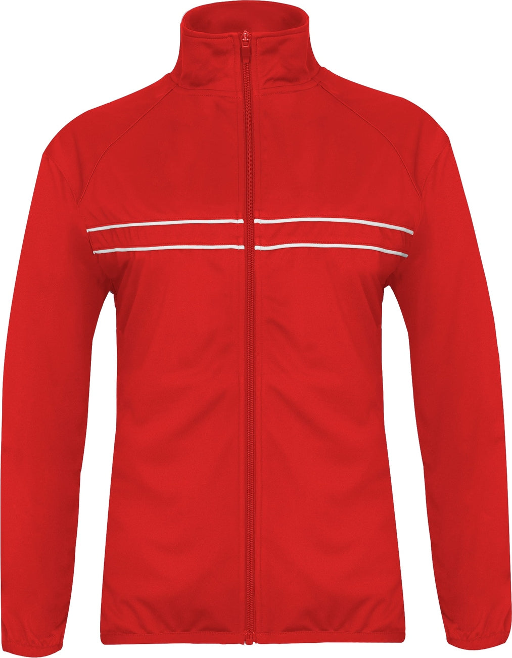 Badger Sport 7923 Wired Outer Core Womens Jacket - Red White