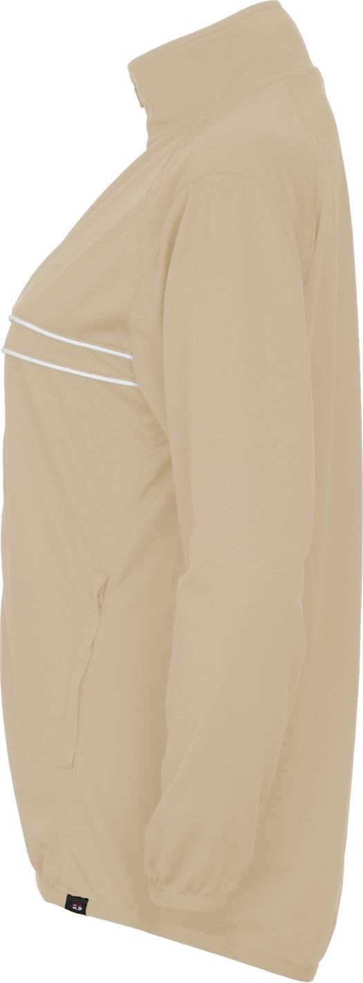 Badger Sport 7923 Wired Outer Core Womens Jacket - Vegas White