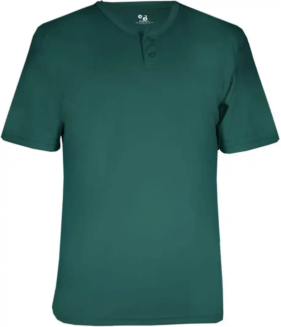 Badger Sport 7930 Adult B-core Placket - Forest