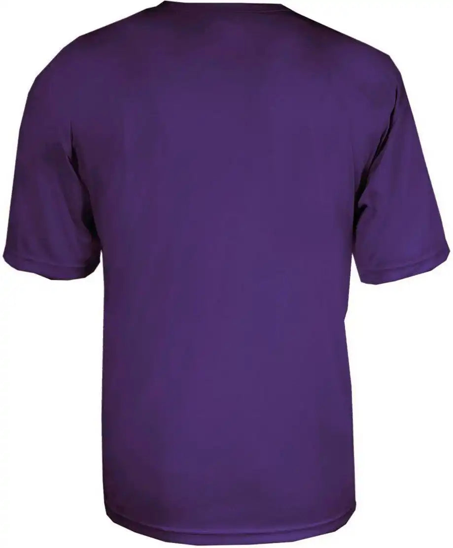 Badger Sport 7930 Adult b Core Placket Purple
