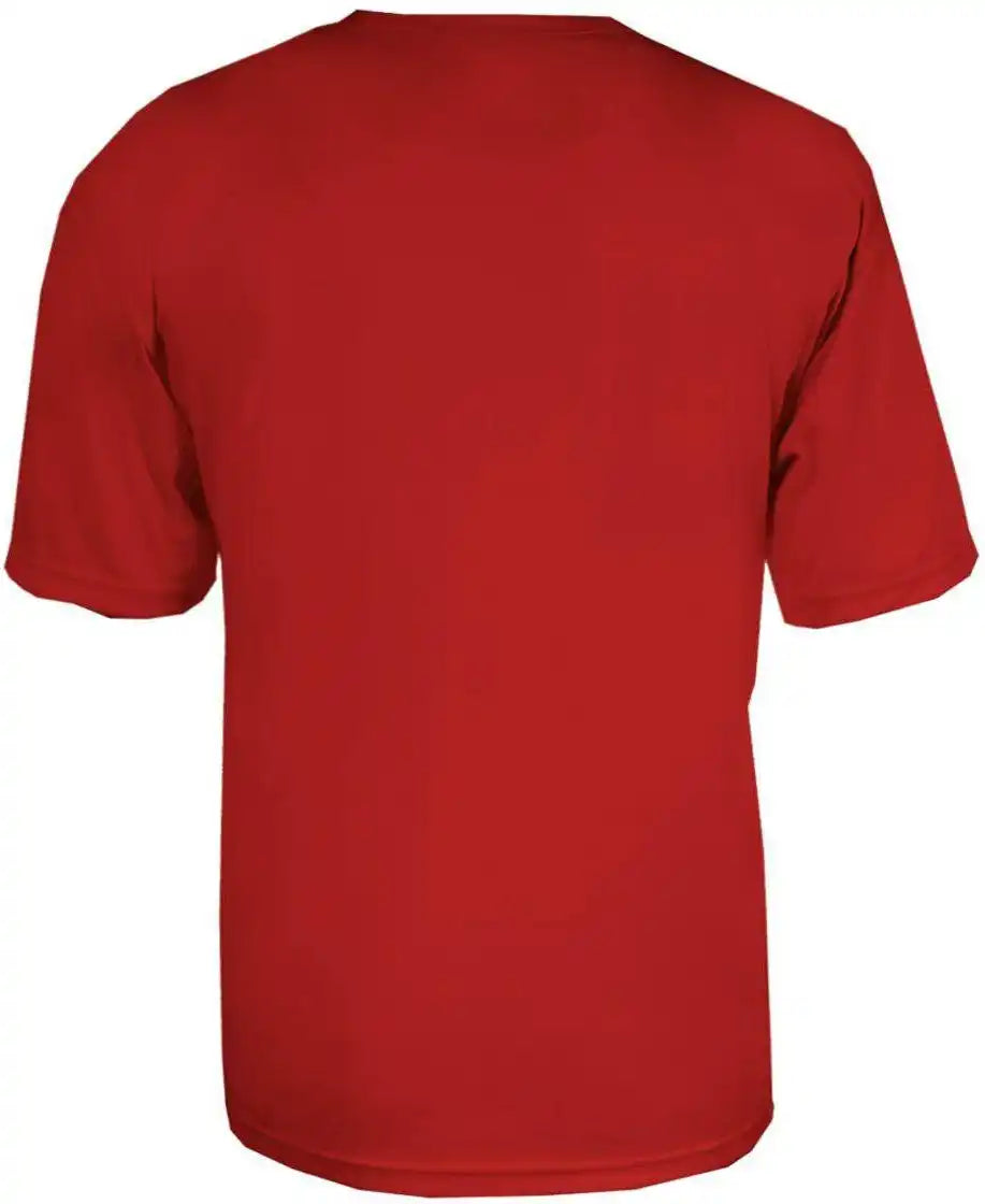 Badger Sport 7930 Adult b Core Placket Red