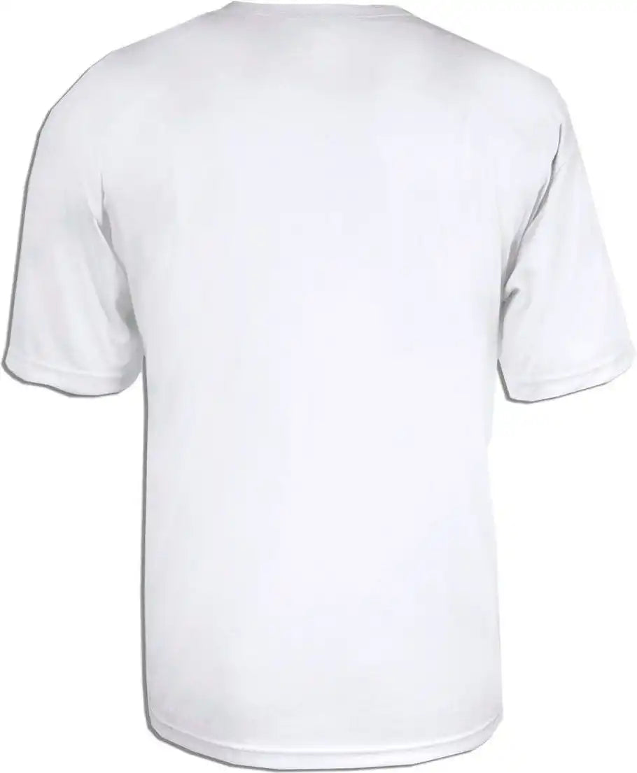 Badger Sport 7930 Adult B-core Placket - White