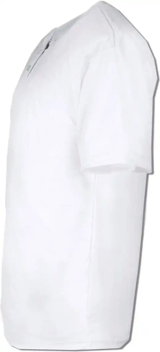 Badger Sport 7930 Adult B-core Placket - White