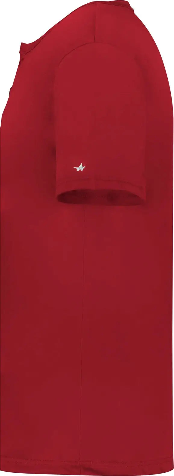 Badger Sport 7930 Adult B-core Two-button Baseball Jersey- Red